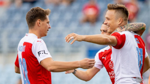 Slavia drtila v Českých Budějovicích