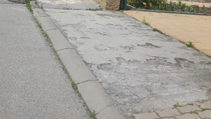 V Lesní ulici bude nový chodník