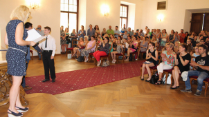 Úspěšní školáci přišli na radnici