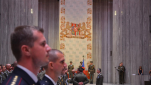 Pět policistů dostalo ocenění za službu v zahraničí