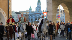 Tříkrálová sbírka v Budějovicích začala