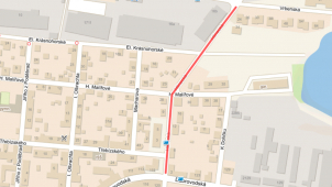 Hlineckou ulici v Budějovicích čeká oprava