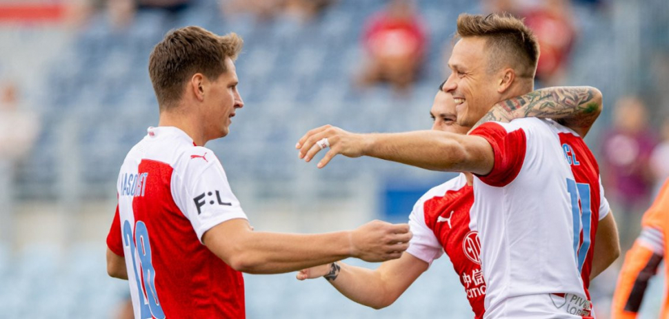 Slavia drtila v Českých Budějovicích