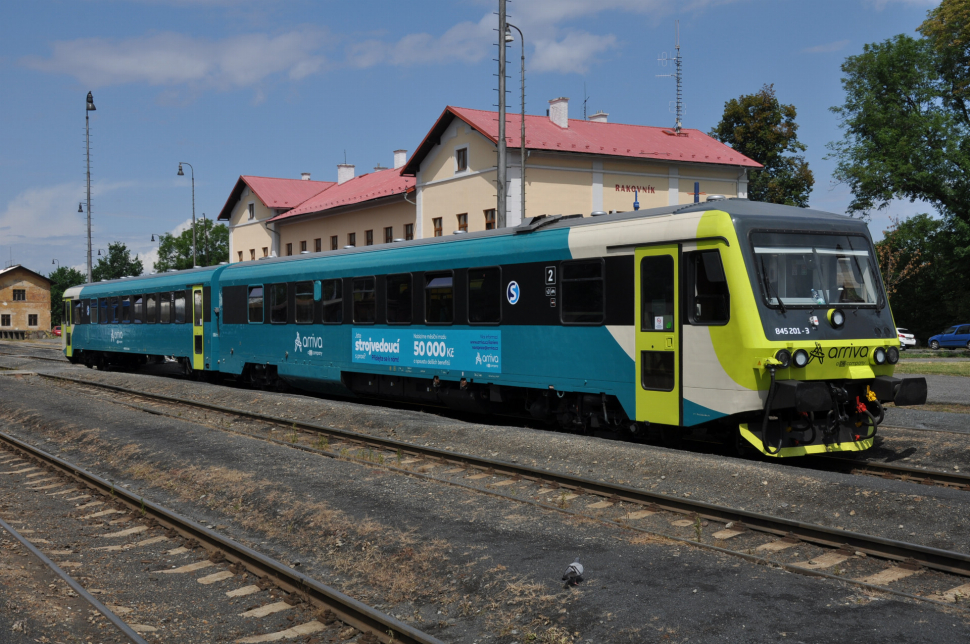 Arriva pojede v pátek poprvé z Budějovic do Prahy